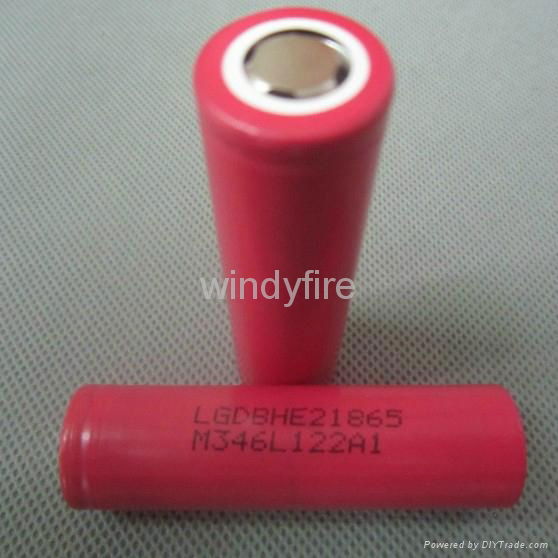 LG HE2 3.6V 2500mAh 35A discharge  IMR 18650 battery  pk efest