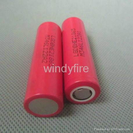 LG HE2 3.6V 2500mAh 35A discharge  IMR 18650 battery  pk efest 3