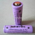 WindyFire 14500 800mah 3.7v rechargeable battery button top 1