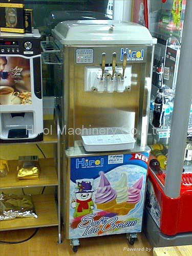 Frozen Yougurt Soft Ice Cream Machine BQL933A 4