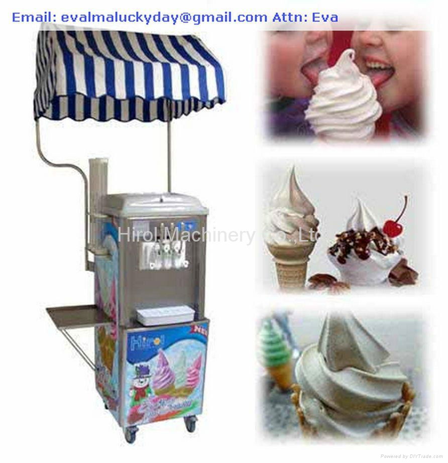 Frozen Yougurt Soft Ice Cream Machine BQL933A