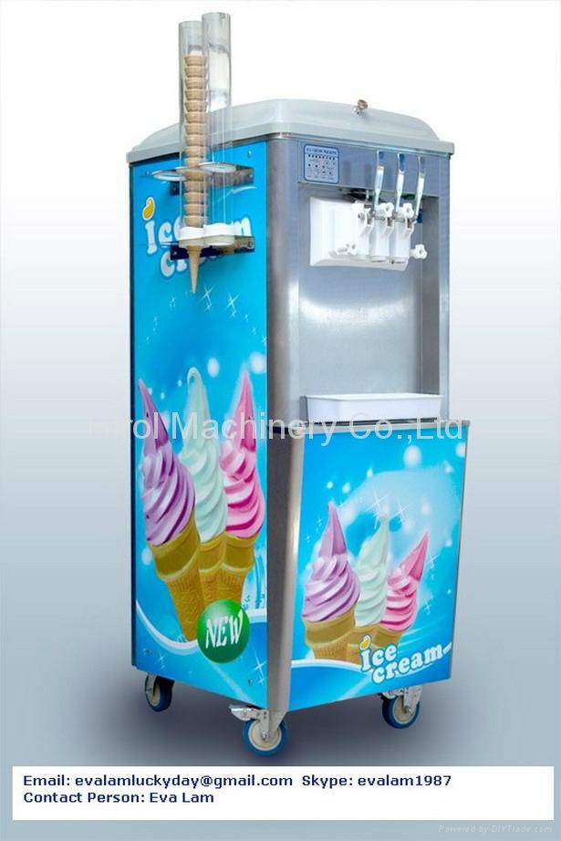 Frozen Yogurt Soft Ice Cream Machine BQL922A 5