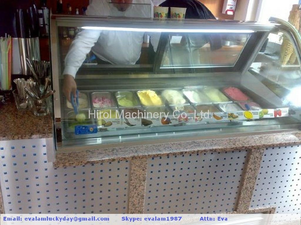 Gelato/Ice Cream Display Showcase  CGF12 5