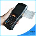 R   ed android PDA wireless handheld mobile pos terminal with printer,3G,wifi,ba 4