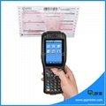 R   ed android PDA wireless handheld mobile pos terminal with printer,3G,wifi,ba 5