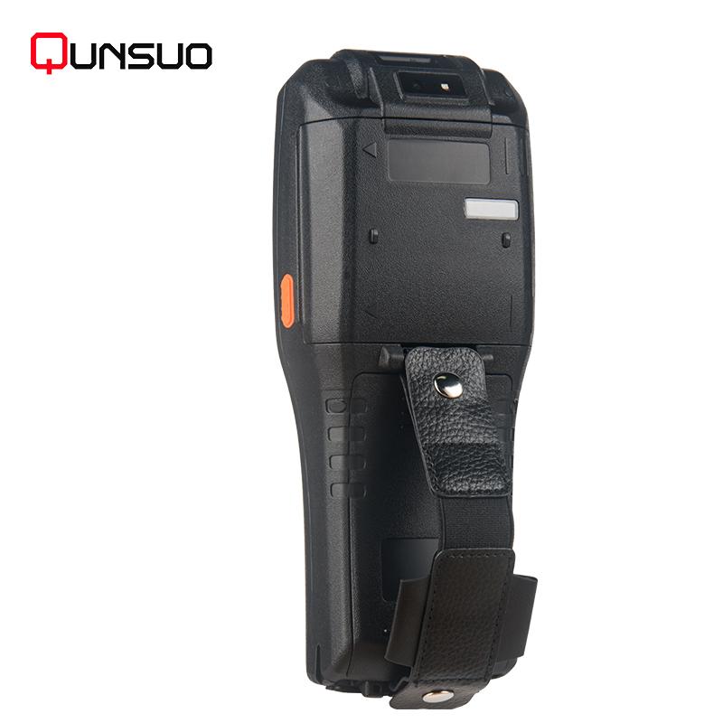 2D barcode scanner gps android handheld pda with 58mm thermal printer 4