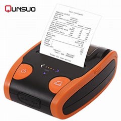 58mm Mini bluetooth thermal receipt handheld portable mobile printer