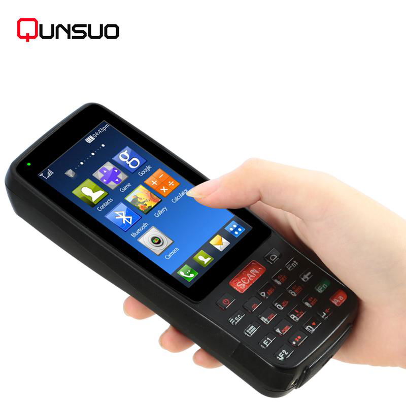 Programmable touch screen mobile handheld computer android with laser barcode  3