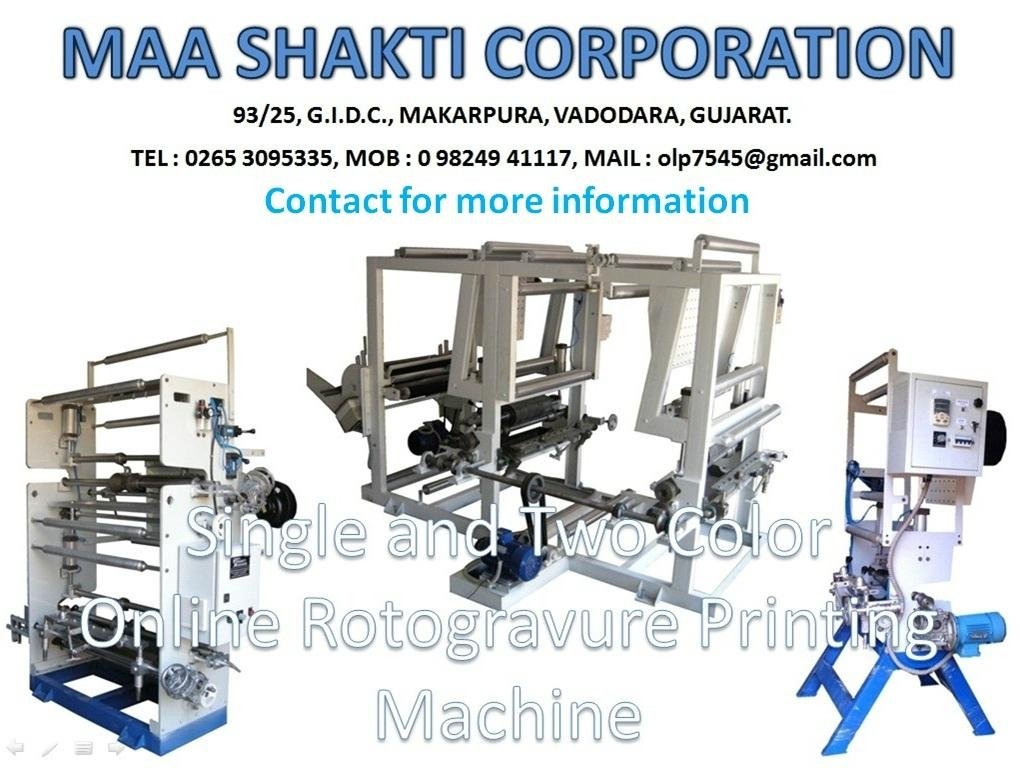 Two Color Rotogravure Printing Machine 3