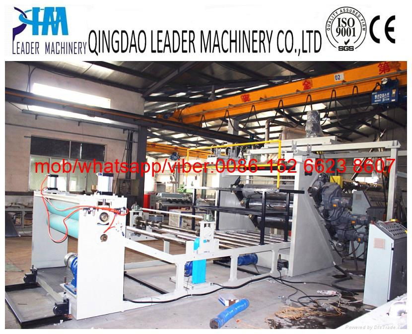 for thermoforming PET/PBT sheet extrusion line 4