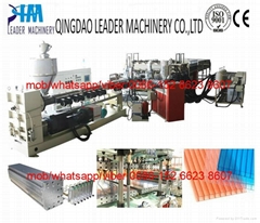 PC polycarbonate hollow grid sheet/sunshine panel extrusion line 