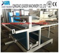 PVC ASA glazed roofing tiles/sheet extrusion line 