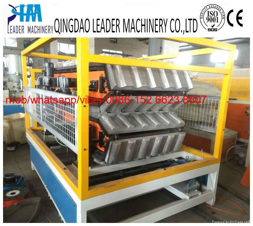 PVC ASA glazed roofing tiles/sheet extrusion line  3