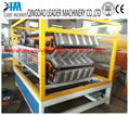 PVC ASA glazed roofing tiles/sheet extrusion line 