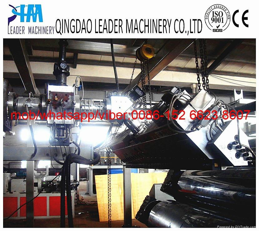 PMMA light guide sheet/plate extrusion line 4