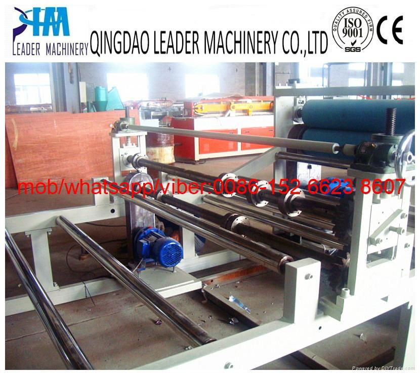 PMMA light guide sheet/plate extrusion line 5