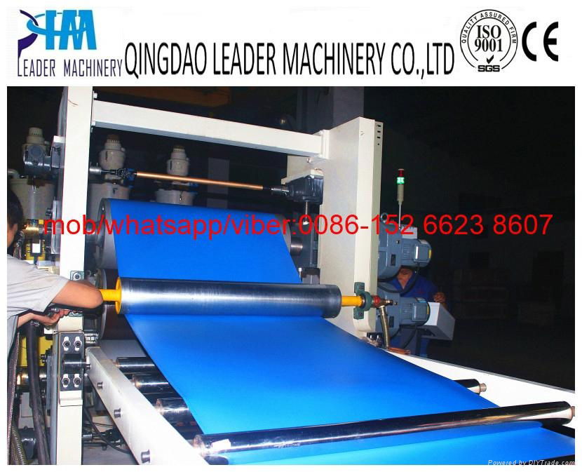 ABA type PP stationery foam sheet/board extrusion machine  4