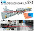 PC/PP hollow sheet extrusion machine 