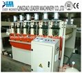 uv coating polycarbonate pc hollow sheet production line 
