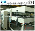 uv coating polycarbonate pc hollow sheet production line 