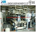 uv coating polycarbonate pc hollow sheet production line 