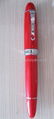 Top-grade red fountain pen,rollerball pen