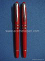 Top-grade red fountain pen,rollerball pen