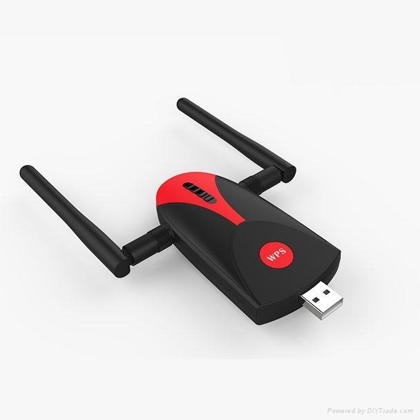 USB接口wifi信號擴大器中繼器 2