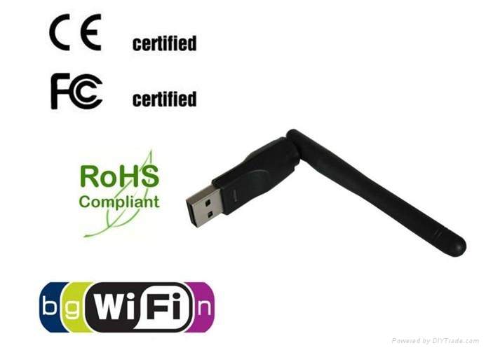 RT5370WIFI无线网卡外置天线机顶盒专配 5