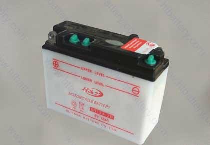 Dry charged Battery 6N12A-2D