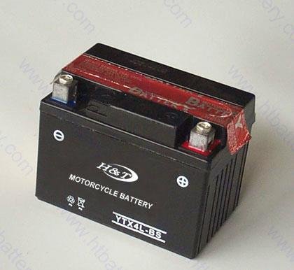 Motorcycle Battery YTX4L-BS