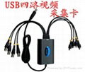 USB4路采集卡