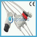 3 lead /5 lead ECG Cable with leadwires 2