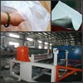 Foaming floor underlayment coating machine 2
