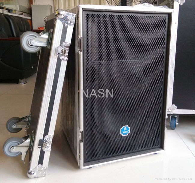 Single 15'' Full Range Outdoor Stadium Loudspeaker，Flight Case Integration 2