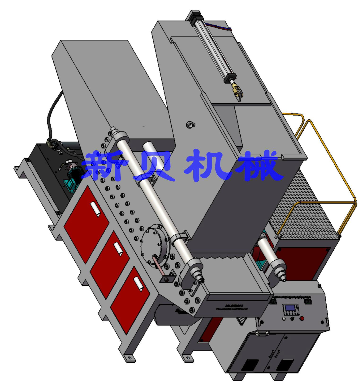 廠家直銷鋼絲骨架管新貝XB-3063撕碎機 3