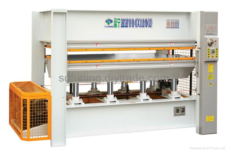 Wood Hot press machine MH384X120(1) Funing (China Manufacturer