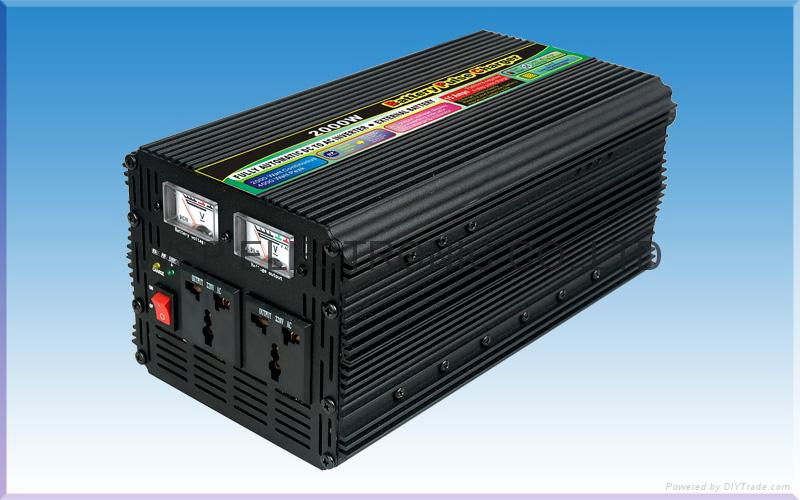 Modified sine wave power inverter 2000W with battery charge & UPS