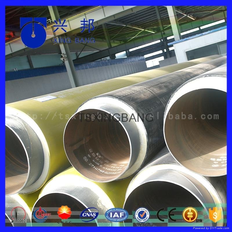 14 inch foam pipe thermal insulation steel pipe for chilled water supply