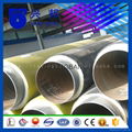 seamless steel pipe carried pu foaming