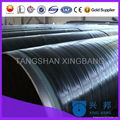 epoxy coal bitumen coated anti-corrosion steel pipe for oil and gas reansport