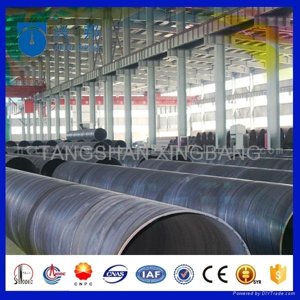 large diameter spiral welded steel pipe on sale