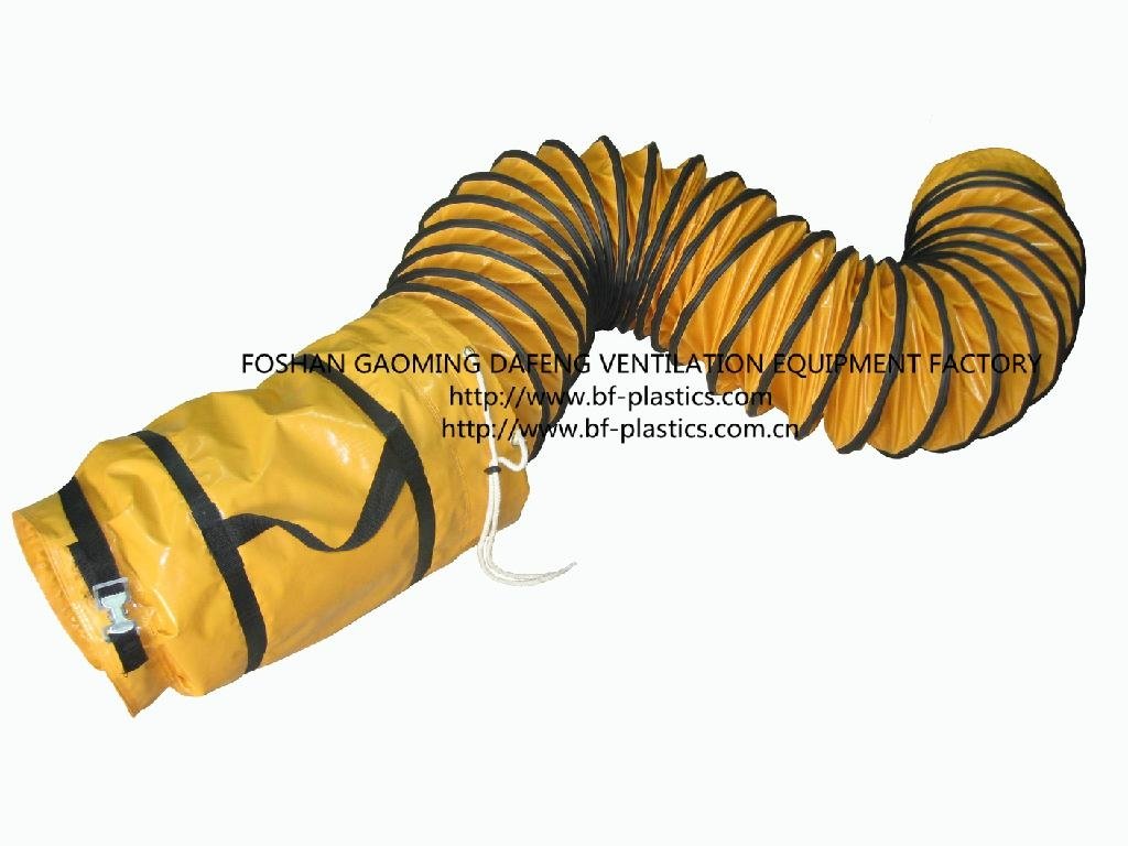 PVC flexible air duct with carry bag 4