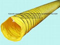 PVC reinforced spiral ventilation mining