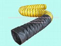 Heat Resistant Combined flexible spiral duct for heating units 1