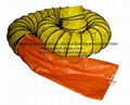 Heat Resistant Combined flexible spiral duct for heating units 3