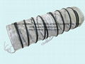 PVC transparent flexible vent duct 1