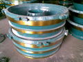 bowl liner, upper concave, lower concave 2