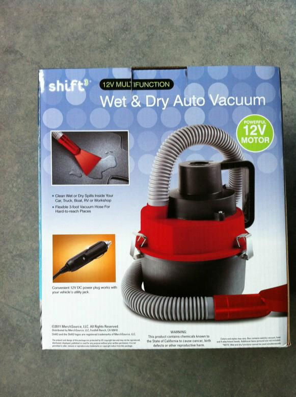 wet and dry Auto  vacuum cleaner 3