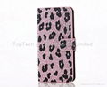 iPhone 6s/6s plus LEOPARD diamond bling case ,iPhone 6s/6s plus flip card case 3